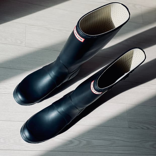 HUNTER 오리지널 롱 톨 레인 부츠 남성용 270mm