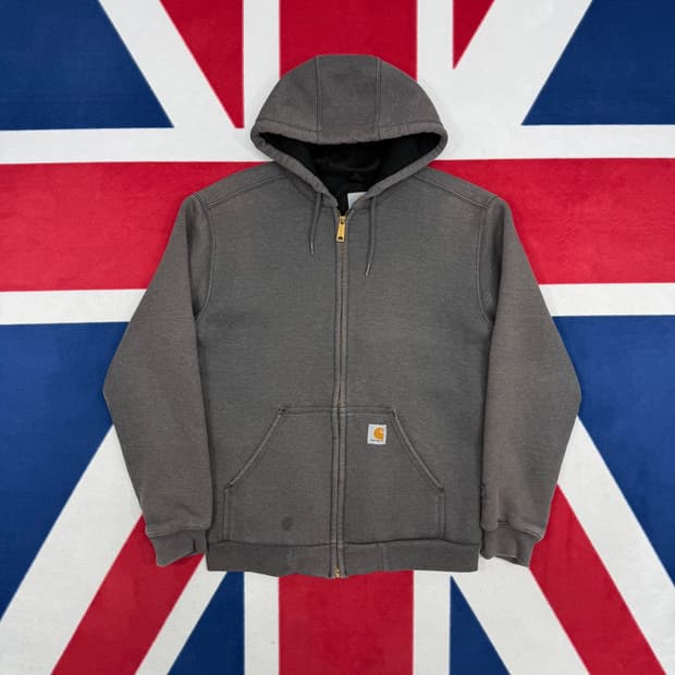 칼하트 써멀 후드집업 S 실측 M -L 