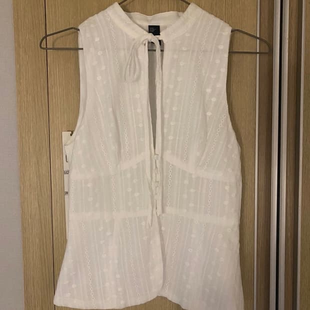 샵사이다 민소매 블라우스