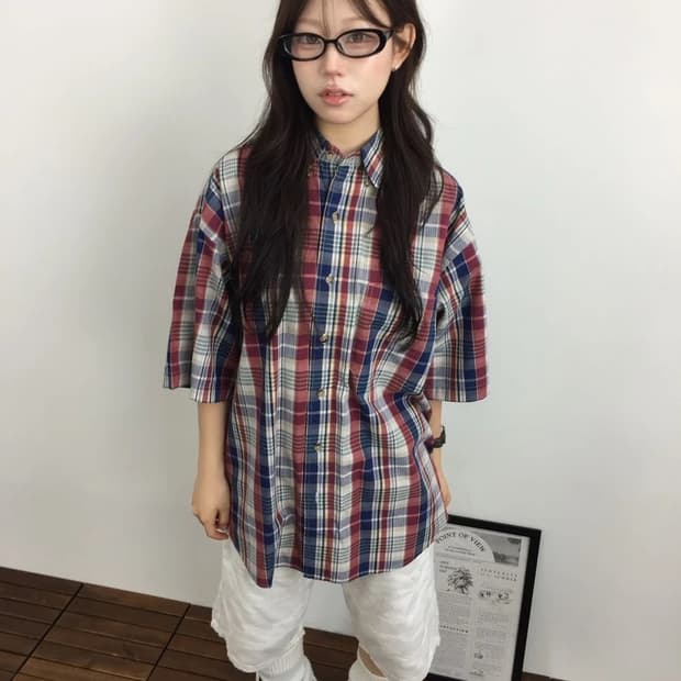 Pendleton Madras Plaid S/S Shirt