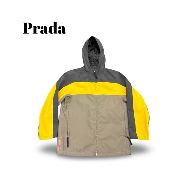 (100)프라다고어텍스바람막이
