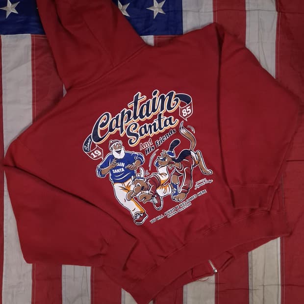 오리지날 일본판 캡틴산타 후드 집업