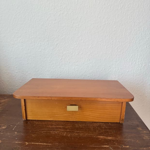 독일)빈티지 우드 서랍장