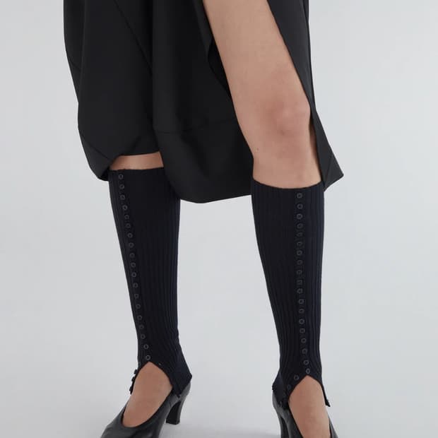 [XS/S]팔로마울 Prior 레그 워머/다크 그레이