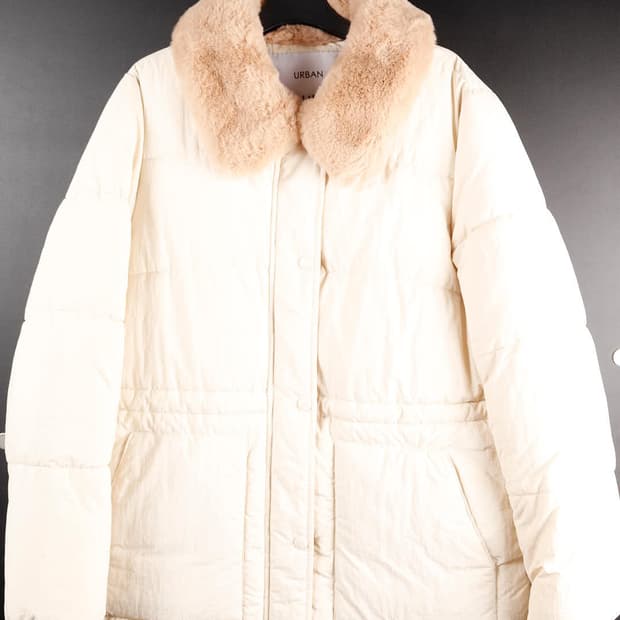 랩 털카라 패딩점퍼 