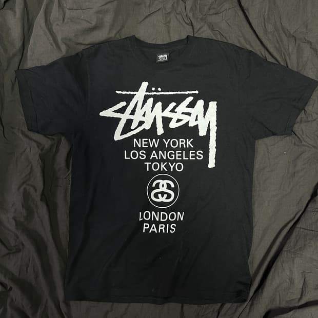 스투시 월드투어 반팔(M)