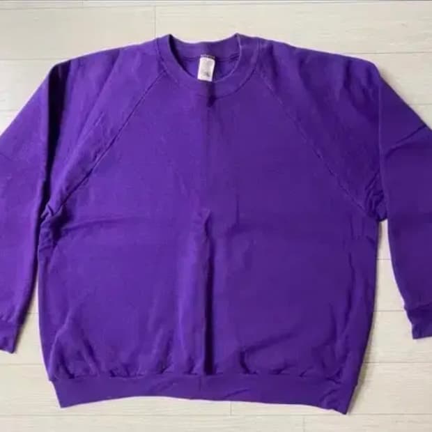 usa 빈티지 스웻셔츠(블랙/퍼플)