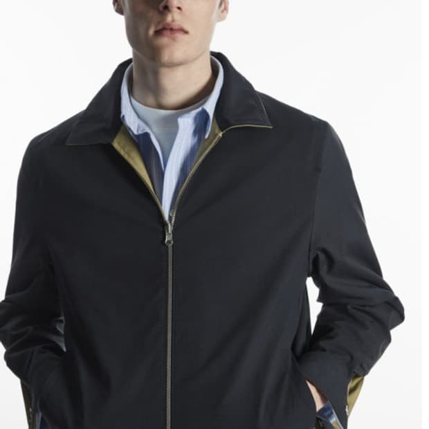 Cos 리버시블 해링턴자켓 