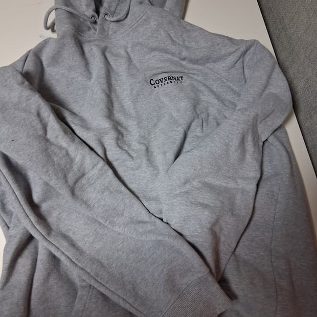 커버낫 회색 후드티
