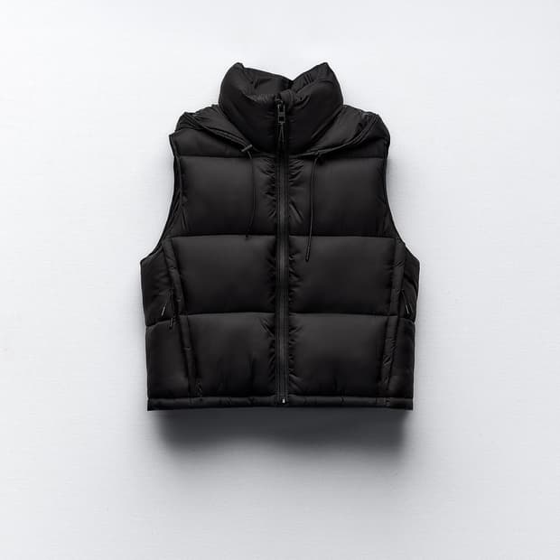 자라 zara 패딩 조끼 / 에옹쓰 패딩