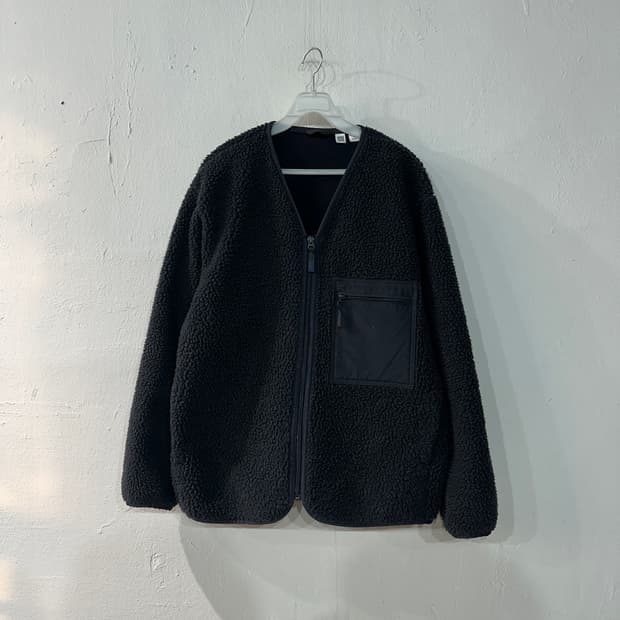 유니클로U 르메르 플리스 양털 자켓 M
