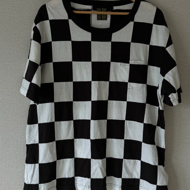 [4]VISVIM ICT JUMBO TEE CHECKERBOARD 
