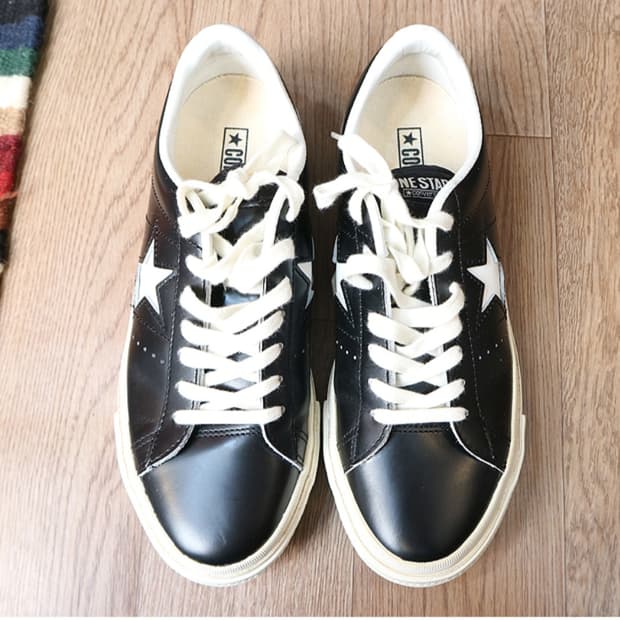 
 converse one star 컨버스 원스타 로우 한별 가죽