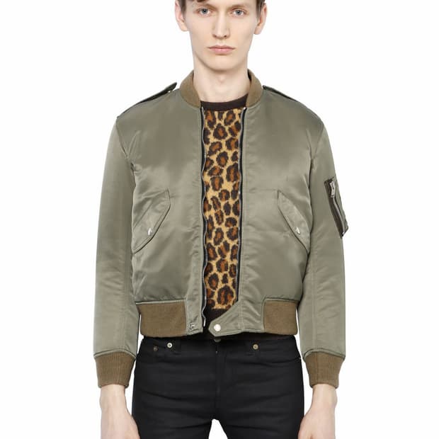 15fw 생로랑 파일럿 코튼 재킷