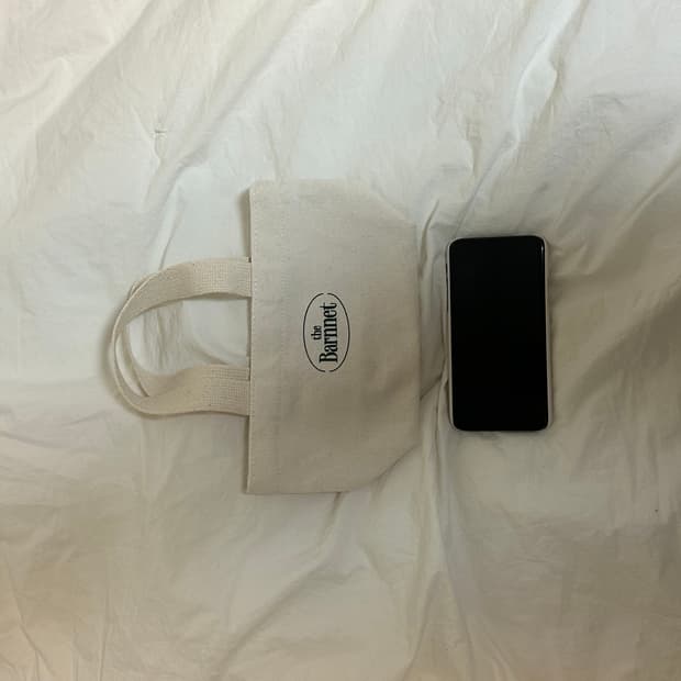 더바넷 미니 에코 토트백