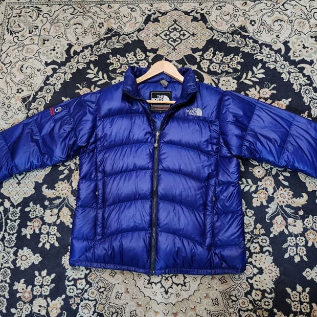 노스페이스 우먼스 구스다운 써밋 숏 패딩 M