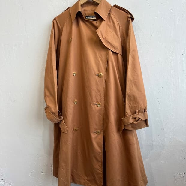 JUNKO SHIMADA 벨티드 트레치코트 Made in JAPAN