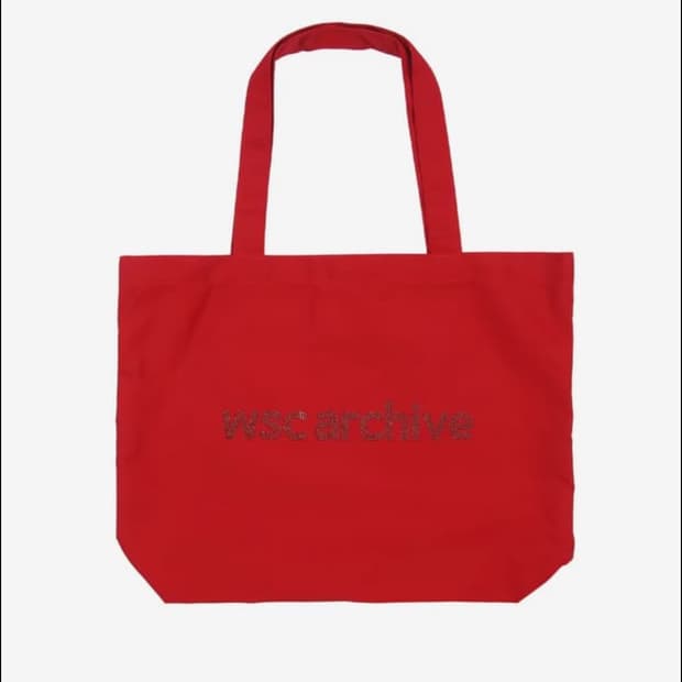 Wsc archive 에코백 레드