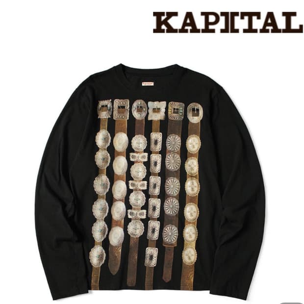 캐피탈 콘초 벨트 롱슬리브 블랙 4사이즈
