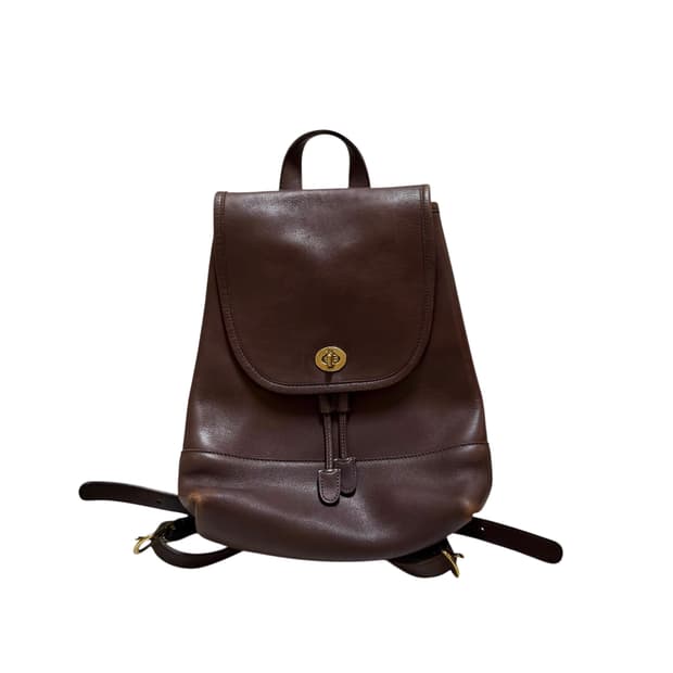 90‘s 올드코치 레더백팩