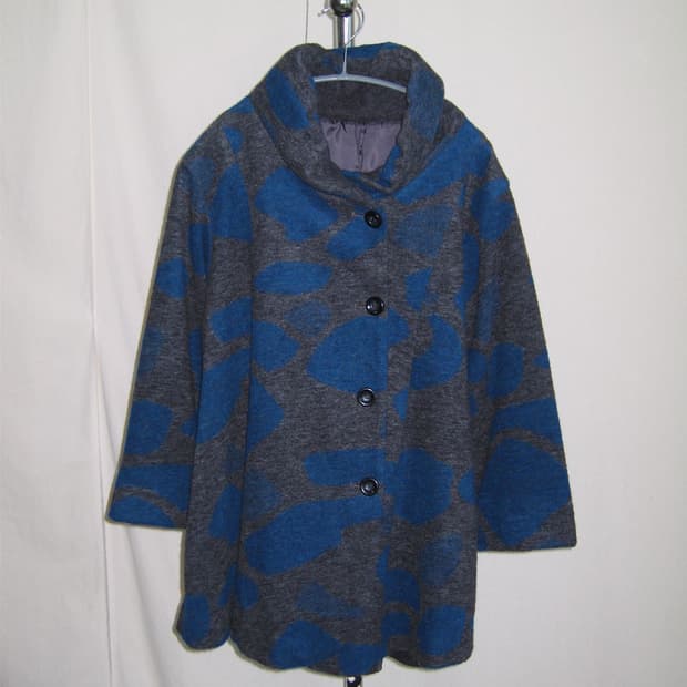 Jenny Garcon 아방가르트 패턴 코트