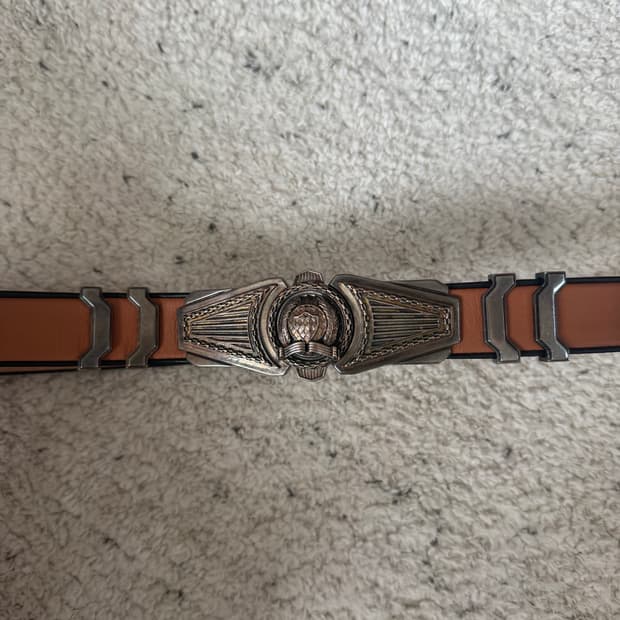 발망 메탈 브라운 벨트 85