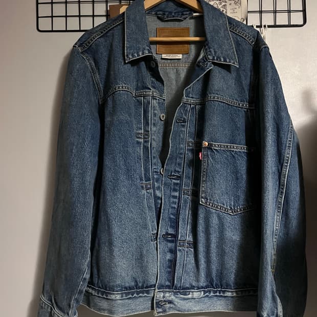 리바이스 데님 트러커