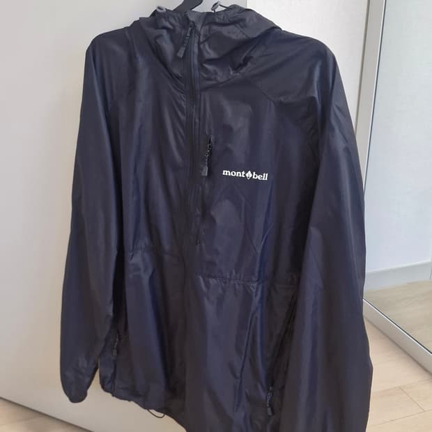 몽벨 윈드블라스트 후드 자켓 블랙