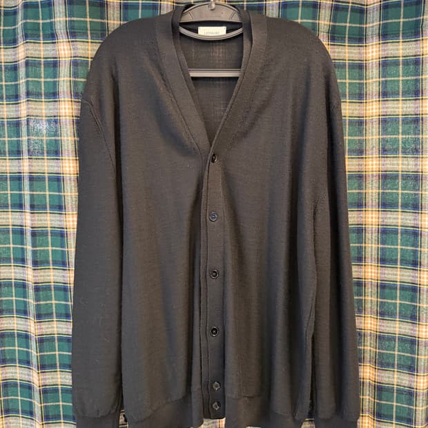 르메르 트위스티드 가디건 블랙