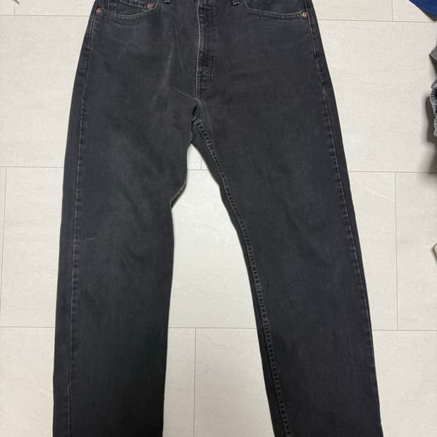 리바이스 빈티지 블랙 505 사이즈 실측 확잉