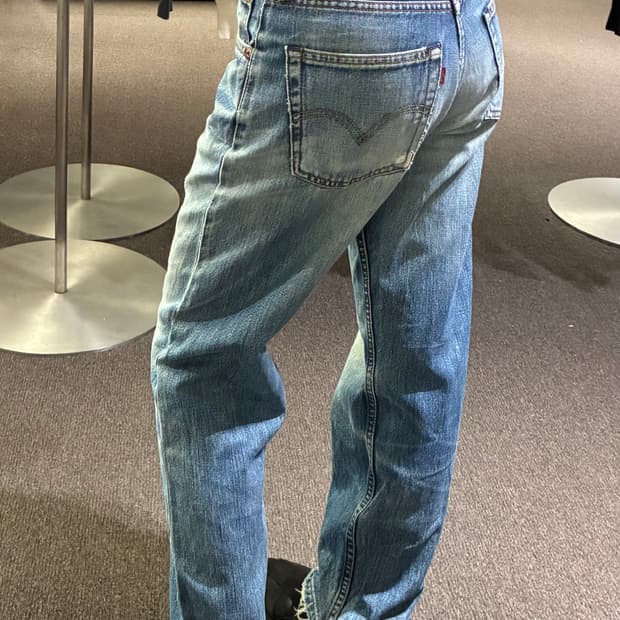 27)리바이스 503 빈티지 데미지 데님팬츠