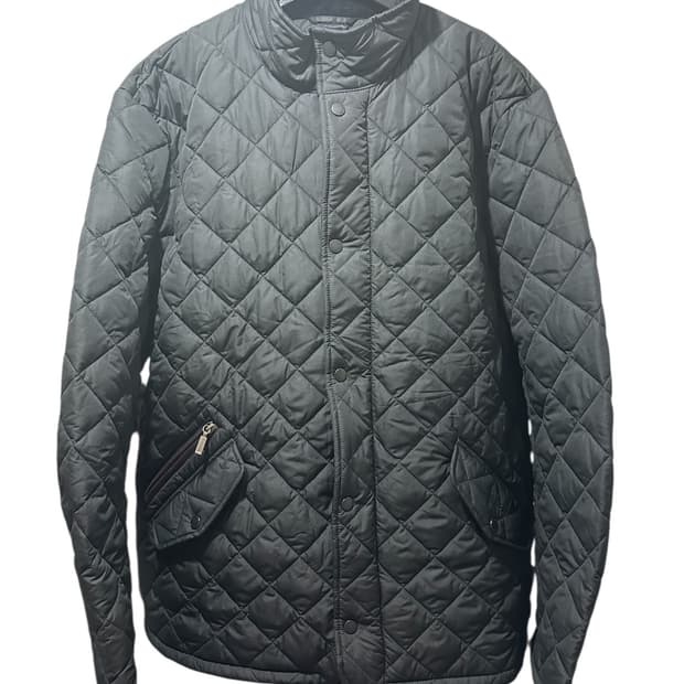 바버 24ss 첼시 스포츠 퀼팅 자켓 블랙 xl