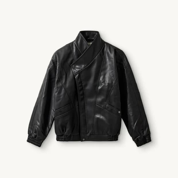 The garment 브루클린 레더 자켓