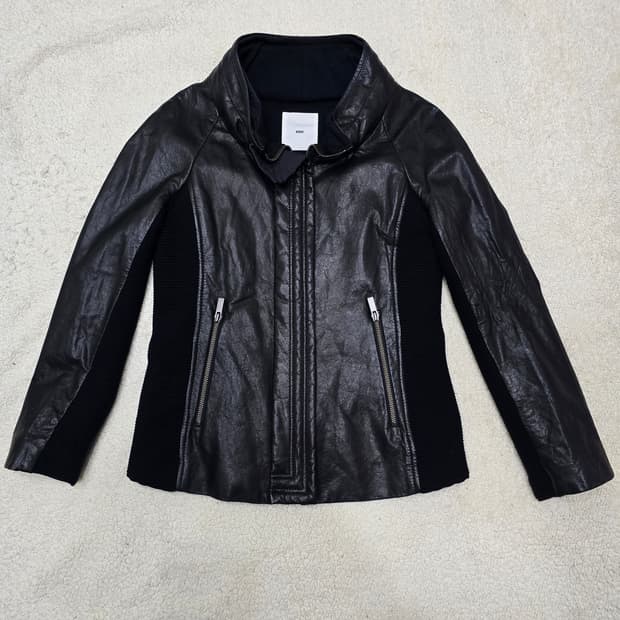 KUHO 쿠호 블랙 가죽 자켓 85사이즈