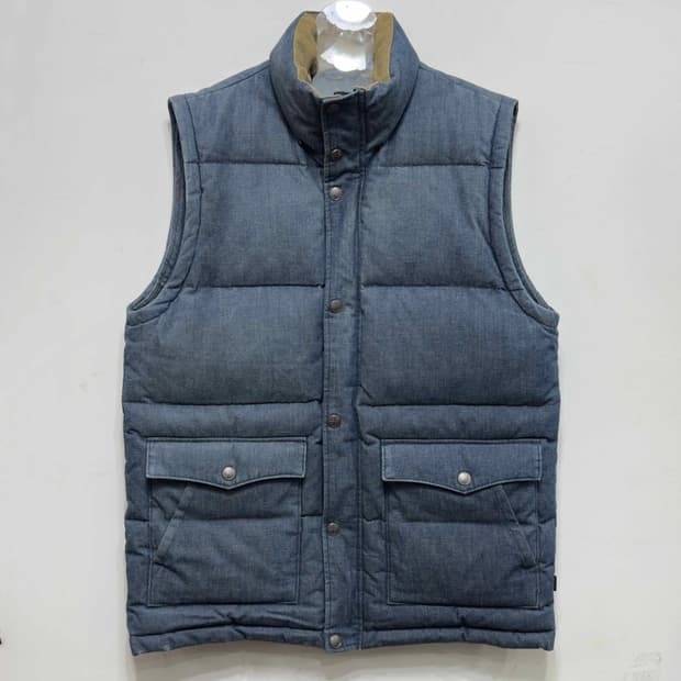 리바이스 데님 구스다운 베스트 조끼