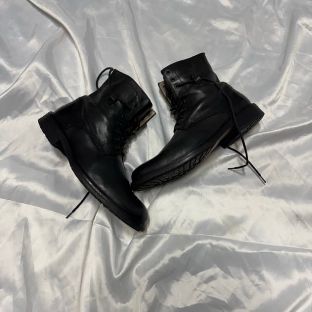 Alfredo bannister leather lace up boots
