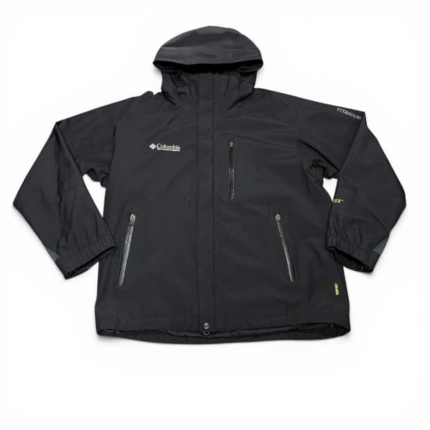 95 컬럼비아 티타늄 블랙 고어텍스 바람막이 자켓