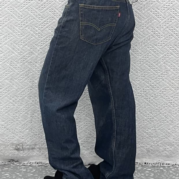 리바이스 569 올드스쿨 캐주얼 빈티지 데님팬츠 34인치 C10436