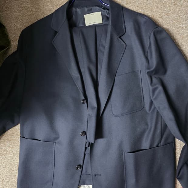 포터리 울스포츠자켓 다크네이비 5 