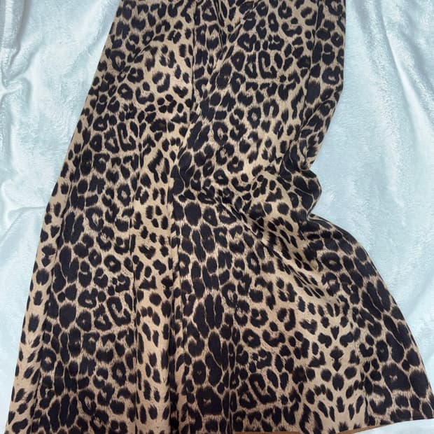 빈티지 핀터 갸루 y2k 호피 스커트