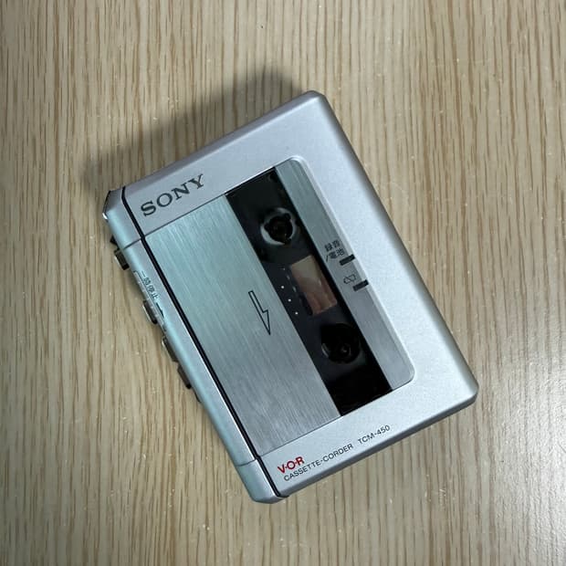 Sony 워크맨 카세트 플레이어(Tcm-450)