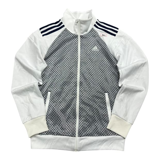 ✨ (바배) 아디다스 화이트 도트 트랙탑 져지 