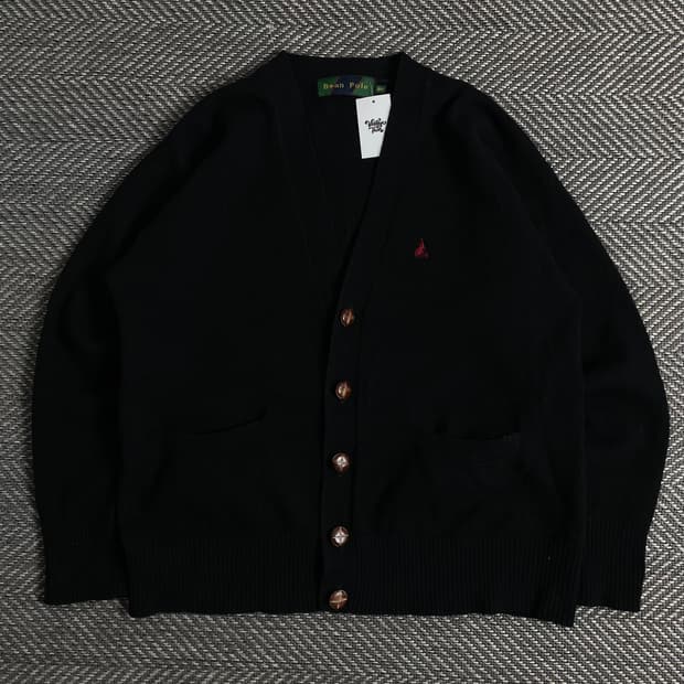 빈폴 미니멀 램스울 가디건o 3562