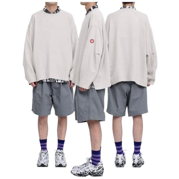 카브엠트 워시드 롱 슬리브 C.E CAV EMPT WASHED C