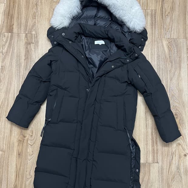 조이리치 폭스퍼 구스다운 롱패딩