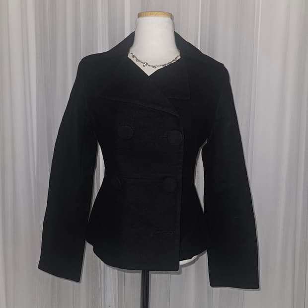 RF 공겜여주 히메 더블버튼 블랙코트