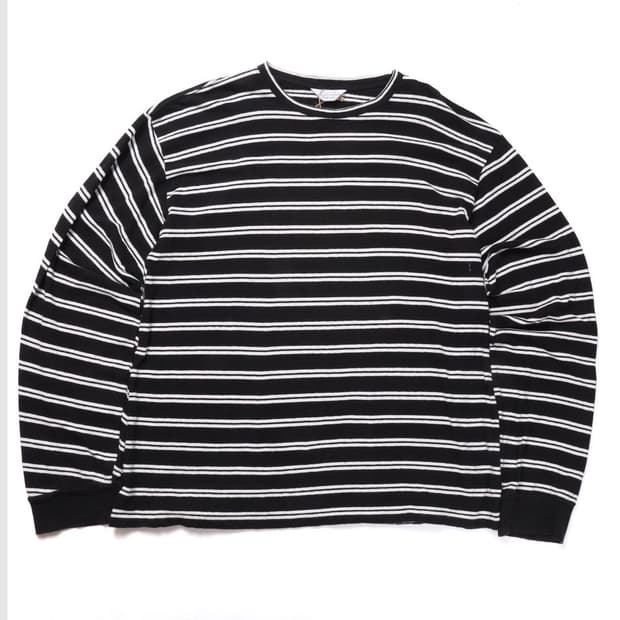 언유즈드 Unused Stripe Long Sleeve