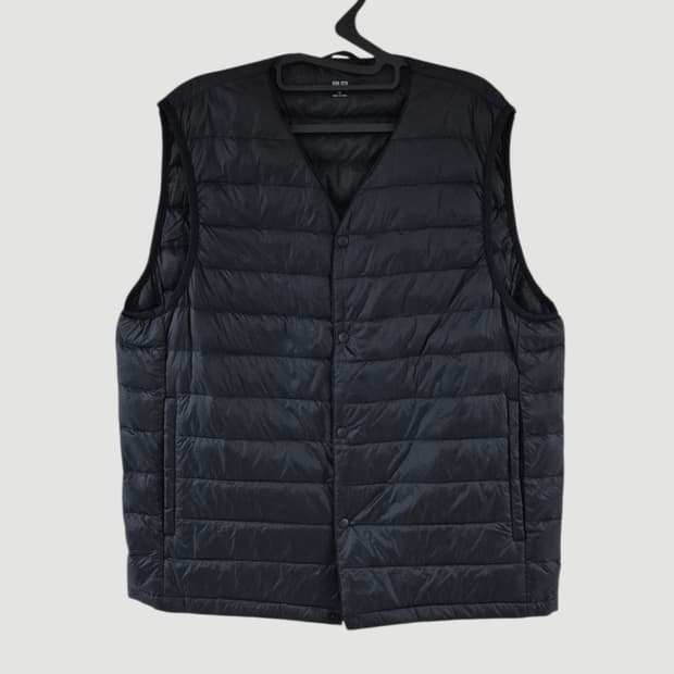 [XL]유니클로 덕다운 경량패딩조끼