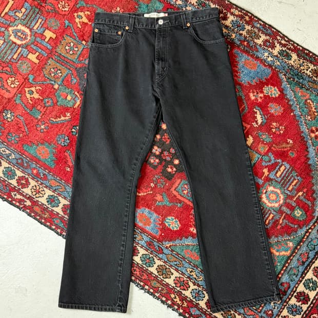 00's 리바이스 517 블랙 부츠컷 플레어진