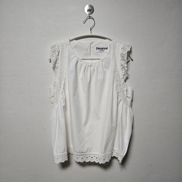 메이비베이비 디어리스트 민소매 블라우스 / 여성 블라우스/ 여성 슬리브리